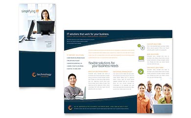Free Business Trifold Brochure Template - Word, Publisher, InDesign, Illustrator, Pages, QuarkXPress, CorelDraw