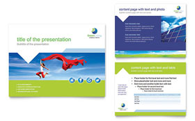 Green Living & Recycling Presentation Template - PowerPoint