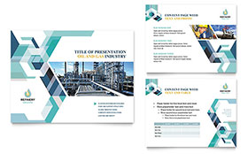 Oil & Gas Company Presentation Template - PowerPoint