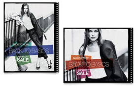 Labor Day Fashion Sale Poster Template - Word, Publisher, InDesign, Illustrator, Pages, QuarkXPress, CorelDraw