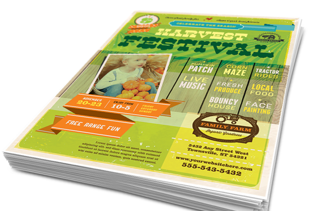 Flyer Template Design StockLayouts