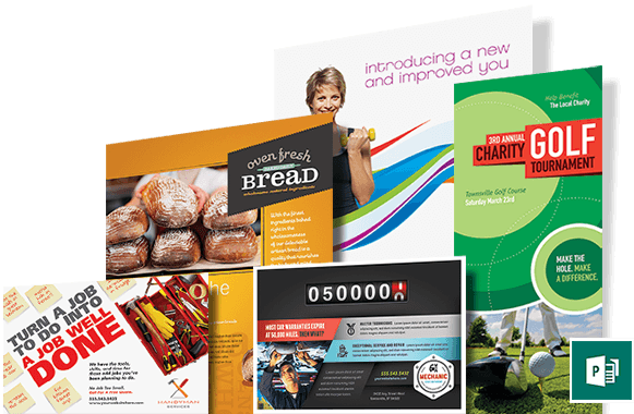 Microsoft Publisher Templates - Designs by StockLayouts