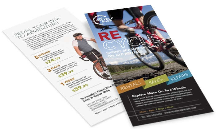 Rack Card Templates Designs